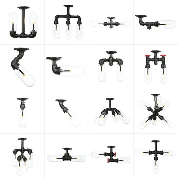ceiling lights retro industrial light vintage black water pipe lamp include glass lampshade lamps living room bedroom home
ceiling lights retro industrial light vintage black water pipe lamp include glass lampshade lamps living room bedroom home