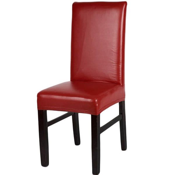 chair covers stretch pu leather waterproof dining slipcover removable short cover for home party wedding decoration
chair covers stretch pu leather waterproof dining slipcover removable short cover for home party wedding decoration
