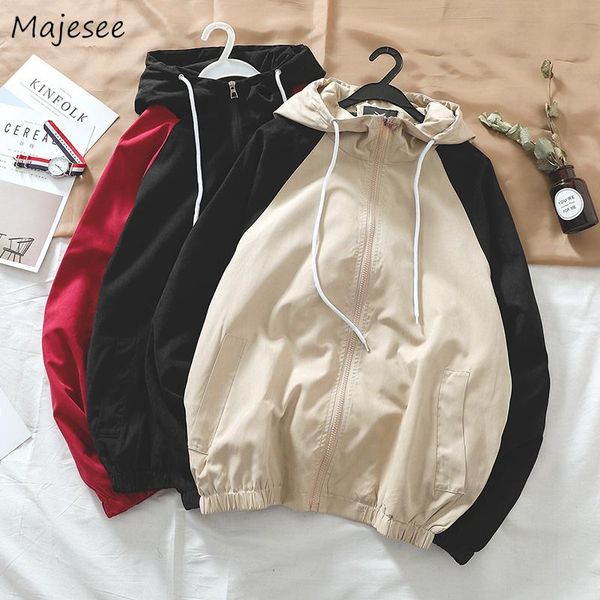 men's jackets men jacket patchwork loose plus size males korean fashion clothes long sleeve mens zipper harajuku simple all match hip, Black;brown
men's jackets men jacket patchwork loose plus size males korean fashion clothes long sleeve mens zipper harajuku simple all match hip, Black;brown