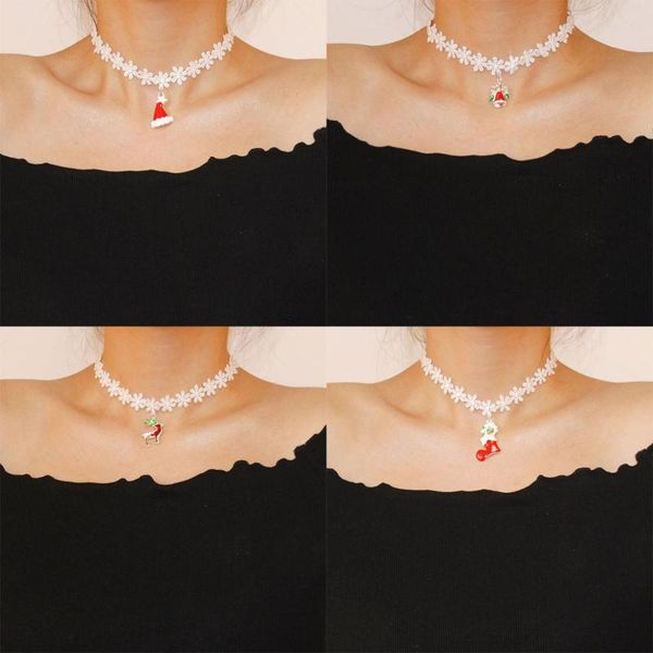 available classic merry christmas gift necklace pendants jewelry for women lovely snowflake/tree/santa claus drop chokers, Golden;silver
available classic merry christmas gift necklace pendants jewelry for women lovely snowflake/tree/santa claus drop chokers, Golden;silver