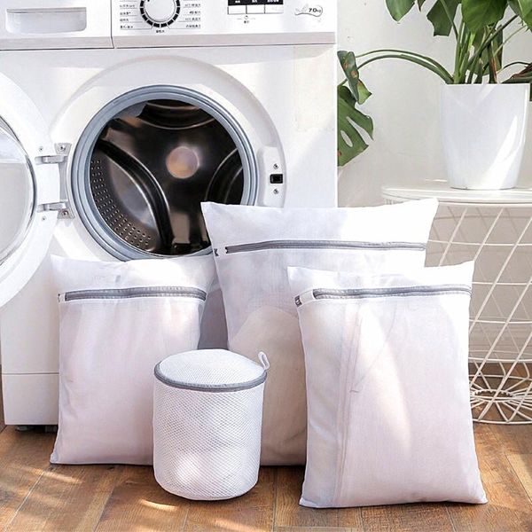 laundry bags gray zipper mesh wash household washing machine bag for underwear bra socks dirty clothes organizer basket
laundry bags gray zipper mesh wash household washing machine bag for underwear bra socks dirty clothes organizer basket