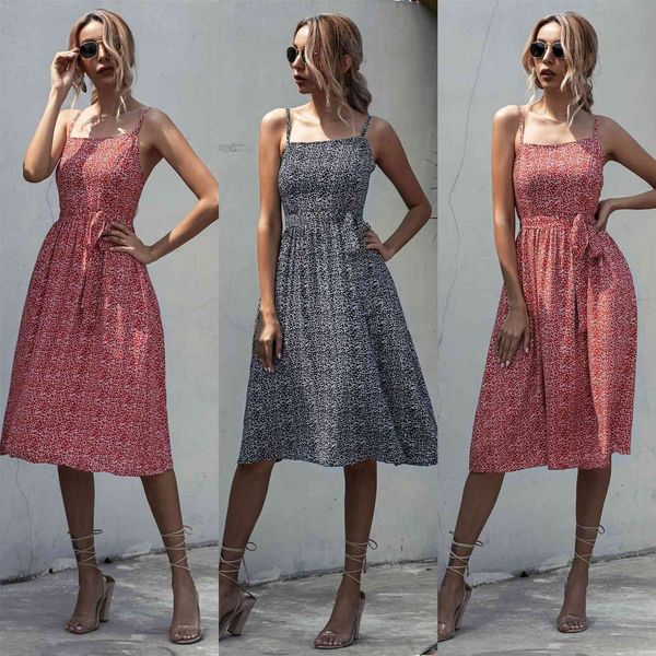 summer elegant beach midi vintage dress women fashion print strap ladies halter boho dress women vestidos dress 210514, Black;gray
summer elegant beach midi vintage dress women fashion print strap ladies halter boho dress women vestidos dress 210514, Black;gray