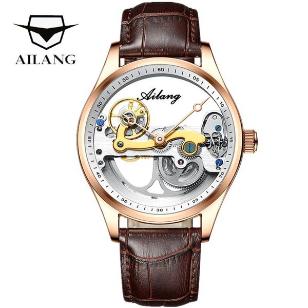wristwatches ailang hollow skeleton tourbillon mechanical watch men wrist business fashion automatic reloj hombre, Slivery;brown
wristwatches ailang hollow skeleton tourbillon mechanical watch men wrist business fashion automatic reloj hombre, Slivery;brown