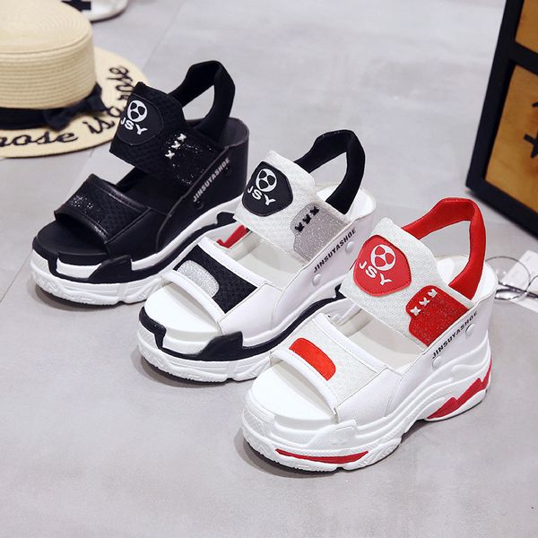summer sandals 12cm wedge heels sneakers new 2021 women beach flip flop high platform casual sandals breathable walking slippers
summer sandals 12cm wedge heels sneakers new 2021 women beach flip flop high platform casual sandals breathable walking slippers