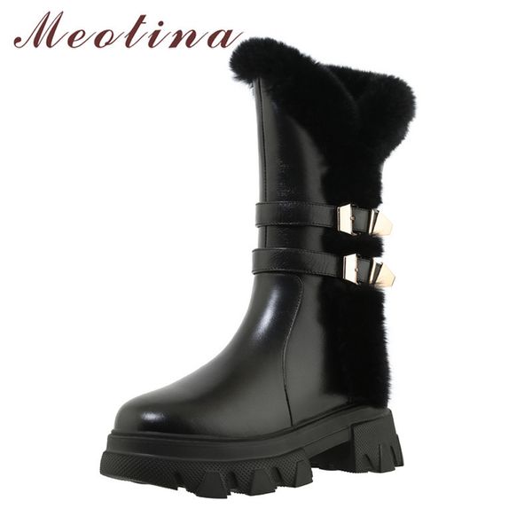 buckle real leather platform high heel mid calf boots women shoes zip warm fashion female snow winter black beige 210517
buckle real leather platform high heel mid calf boots women shoes zip warm fashion female snow winter black beige 210517