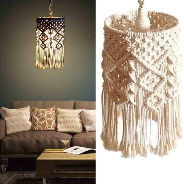 other household sundries nordic ins hand-woven lampshade macrame chandelier bohemian bedroom decorative lamp pendant light cover home lanter
other household sundries nordic ins hand-woven lampshade macrame chandelier bohemian bedroom decorative lamp pendant light cover home lanter