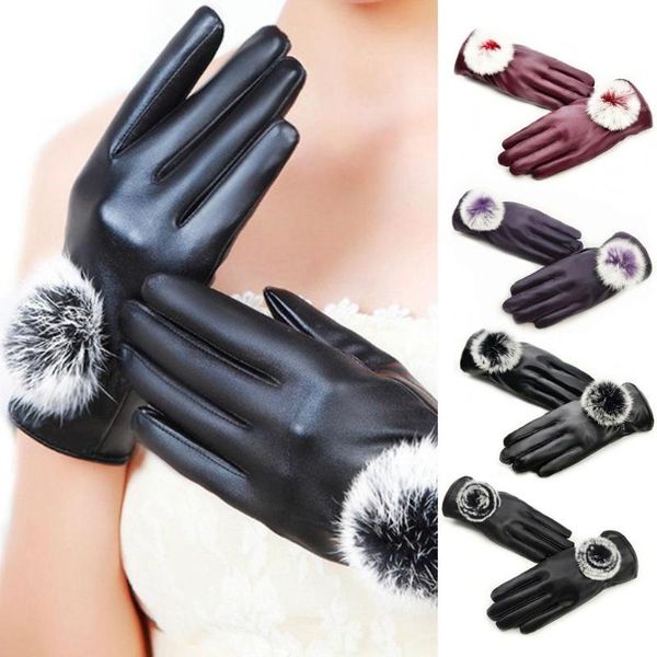 cycling gloves wear-resistant warm faux leather windproof anti-slip outdoor for riding, Black
cycling gloves wear-resistant warm faux leather windproof anti-slip outdoor for riding, Black