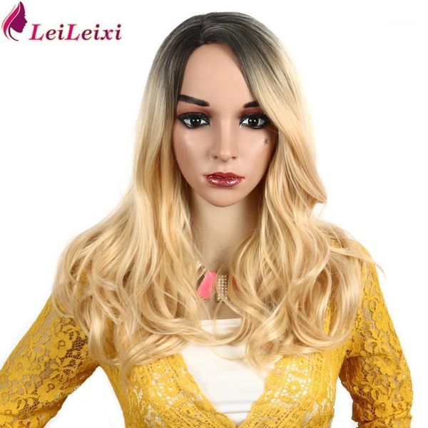ombre blonde wigs long wavy wig synthetic hair for women 20inch heat resistant fiber cosplay costume replace wig1, Black
ombre blonde wigs long wavy wig synthetic hair for women 20inch heat resistant fiber cosplay costume replace wig1, Black