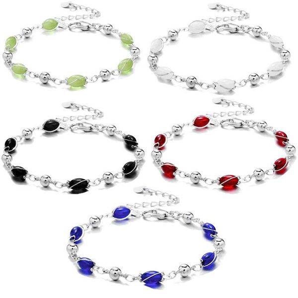 link, chain korea design oval round resin beads charm bracelet for women elegant statement wristband women's hand jewelry, Black
link, chain korea design oval round resin beads charm bracelet for women elegant statement wristband women's hand jewelry, Black