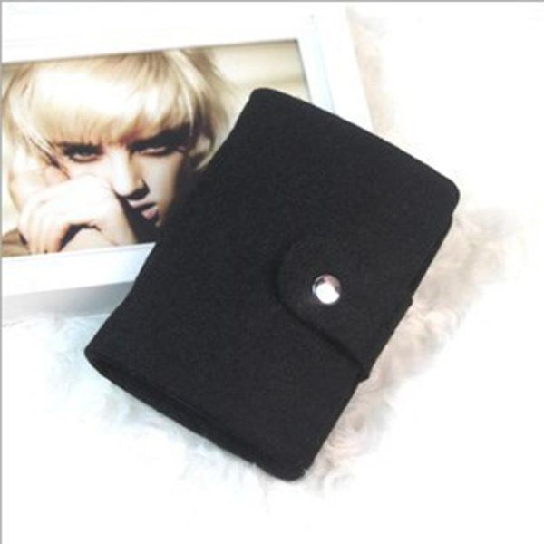 card holders solid daily dustproof fashion portable wool felt anti scratch home travel with 24 sub box women wallet, Brown;gray
card holders solid daily dustproof fashion portable wool felt anti scratch home travel with 24 sub box women wallet, Brown;gray
