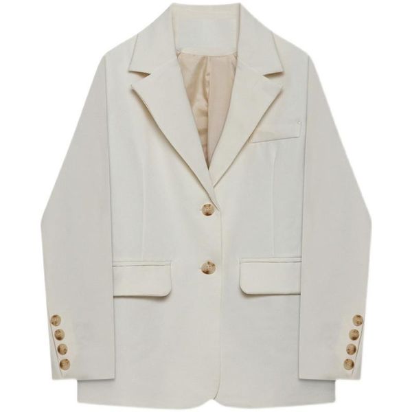 casual basic blazer spring jacket for women streetwear tunic plus size long sleeve black white suits woman 2021 women's & blazers, White;black
casual basic blazer spring jacket for women streetwear tunic plus size long sleeve black white suits woman 2021 women's & blazers, White;black
