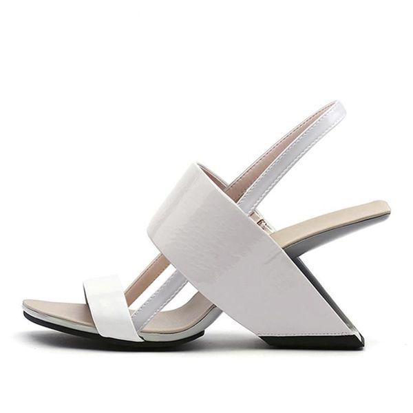 summer women sandals genuine leather 8cm high heels gladiator prom dress shoes strange heel wedge sandal pumps, Black
summer women sandals genuine leather 8cm high heels gladiator prom dress shoes strange heel wedge sandal pumps, Black