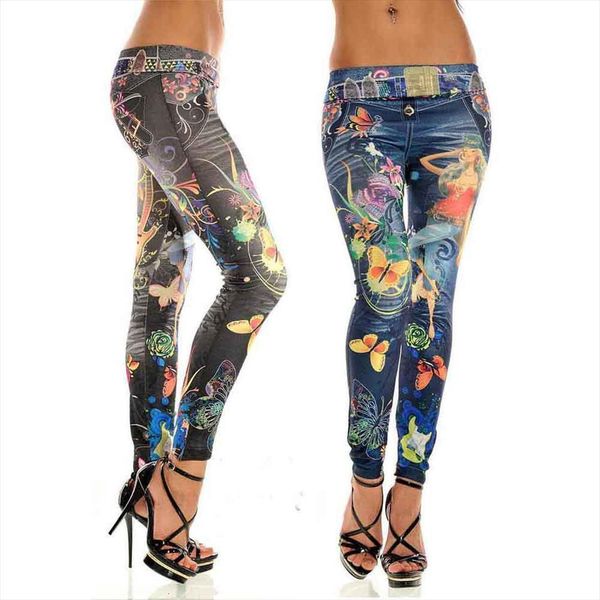 30 skinny blue jean womens leggings denim stretchy leggins plus size floral print pants ropa mujer, Black
30 skinny blue jean womens leggings denim stretchy leggins plus size floral print pants ropa mujer, Black