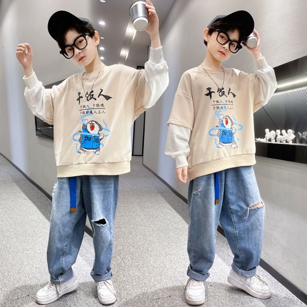 children' wear boy' suit sweater 2021 boys korean version leisure children' foreign style spring and autumn fashion, White;blue
children' wear boy' suit sweater 2021 boys korean version leisure children' foreign style spring and autumn fashion, White;blue