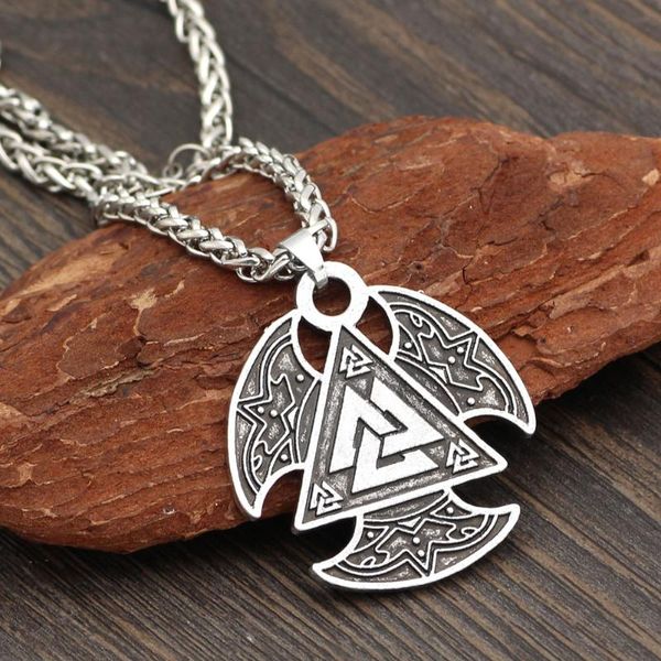 men norse viking vegvisir compass odin symbol talisman pendant necklace with figt bag necklaces, Silver
men norse viking vegvisir compass odin symbol talisman pendant necklace with figt bag necklaces, Silver
