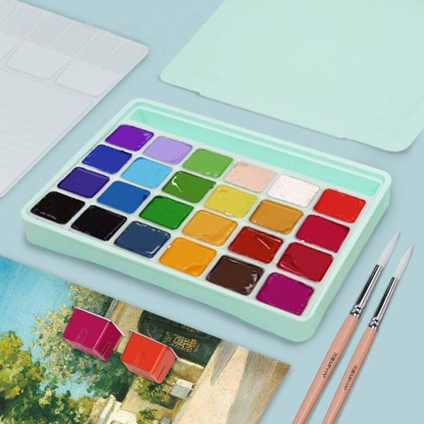 gift sets 18/24 colors gouache paint set with palette 30ml watercolor painting for artists students non-toxic
gift sets 18/24 colors gouache paint set with palette 30ml watercolor painting for artists students non-toxic