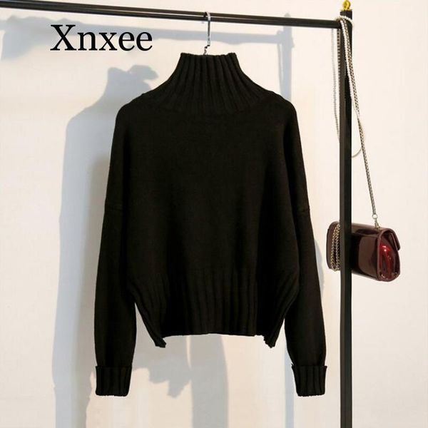 women's sweaters warm thick low temperature design turtleneck sweater women jumper 2021 winter loose long sleeve knitted pullover black, White;black
women's sweaters warm thick low temperature design turtleneck sweater women jumper 2021 winter loose long sleeve knitted pullover black, White;black
