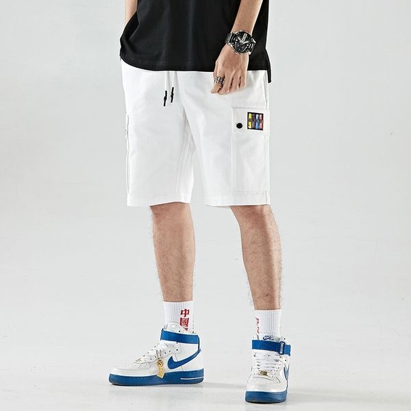 summer fashion brand new multi pocket casual tooling shorts cotton youth straight loose capris men's pants, White;black
summer fashion brand new multi pocket casual tooling shorts cotton youth straight loose capris men's pants, White;black