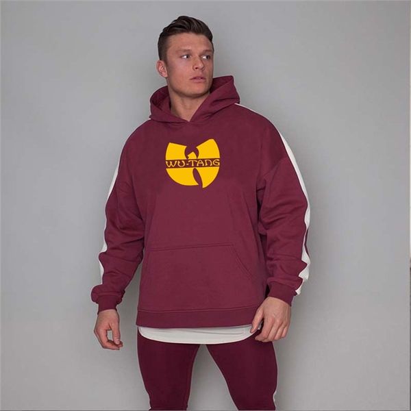 wu tang lettered printed hip hop trendy sweater autumn winter men's plush stitched hoodie, Black
wu tang lettered printed hip hop trendy sweater autumn winter men's plush stitched hoodie, Black
