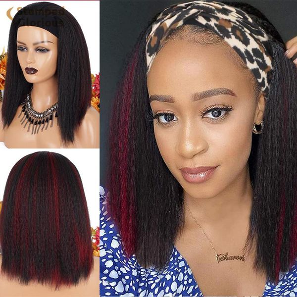 synthetic wigs stamped glorous kinky straight black mix red headband wig for women yaki hair easy to wear
synthetic wigs stamped glorous kinky straight black mix red headband wig for women yaki hair easy to wear