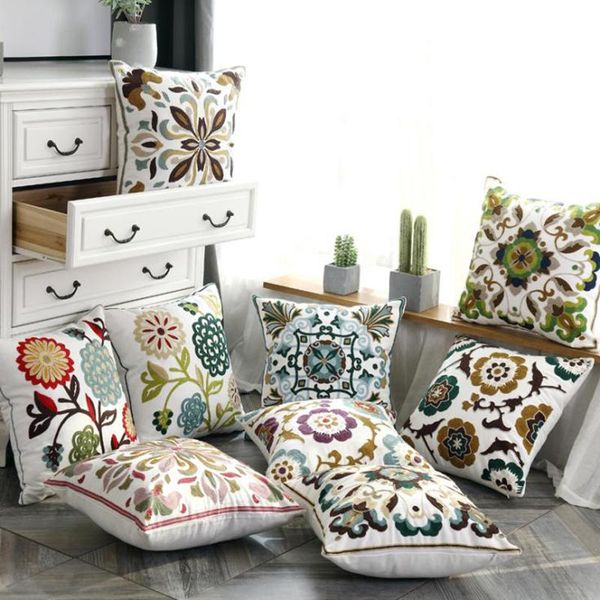 cushion/decorative pillow home decoration cushion cover ethnic style canvas square embroidery 45x45cm for sofa bed
cushion/decorative pillow home decoration cushion cover ethnic style canvas square embroidery 45x45cm for sofa bed