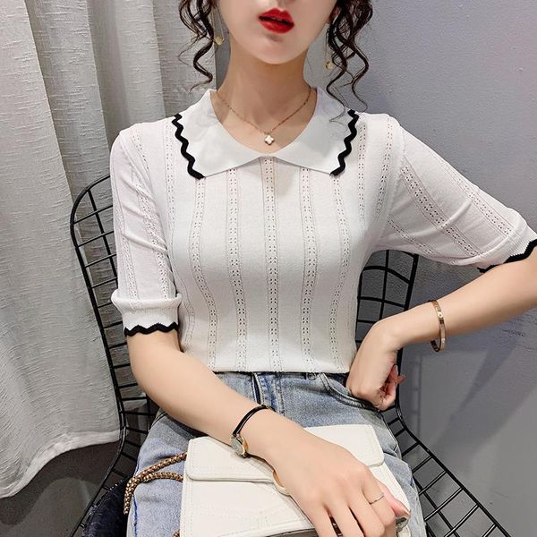 women's t-shirt bobokateer knitted t shirt women female clothing woman clothes tshirts sweet tee femme t-shirty damskie poleras mujer 2, White
women's t-shirt bobokateer knitted t shirt women female clothing woman clothes tshirts sweet tee femme t-shirty damskie poleras mujer 2, White