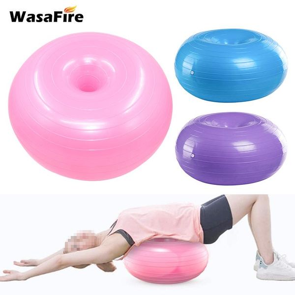 50cm inflatable exercise ball donut trainer stable yoga fitness equipment strength training balls
50cm inflatable exercise ball donut trainer stable yoga fitness equipment strength training balls