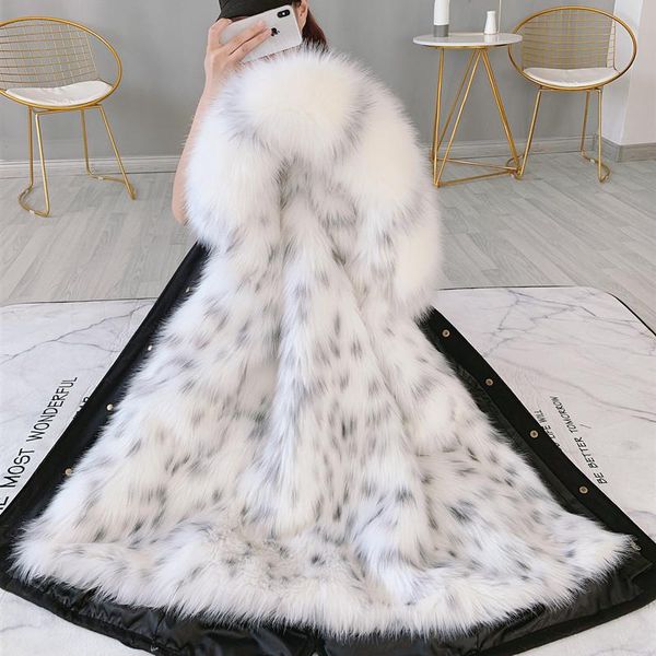 women's fur & faux style pie overcomes 2021 autumn winter long jacket female warm loose hooded overcoat, Black
women's fur & faux style pie overcomes 2021 autumn winter long jacket female warm loose hooded overcoat, Black