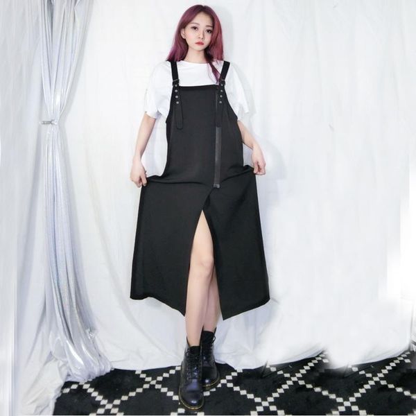 split bandage dress fashion women strapless black small fresh casual style loose 2021 summer dresses, Black;gray
split bandage dress fashion women strapless black small fresh casual style loose 2021 summer dresses, Black;gray
