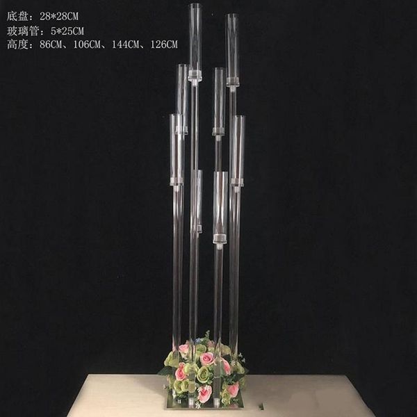 party decoration flowers vase 8 heads candle holders backdrops acrylic tall candelabra candlestick wedding table centerpiece flower stand
party decoration flowers vase 8 heads candle holders backdrops acrylic tall candelabra candlestick wedding table centerpiece flower stand