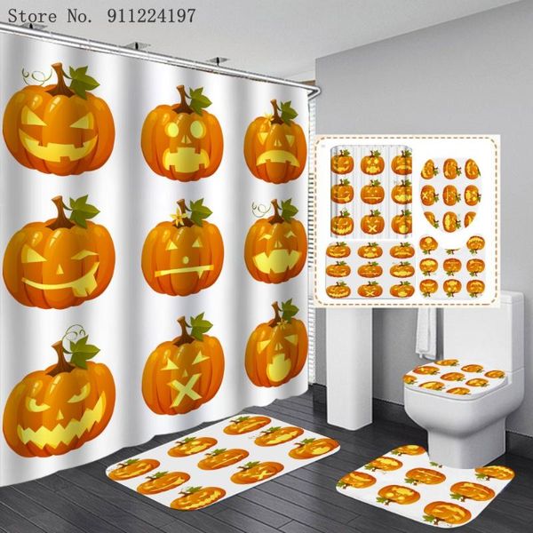 shower curtains 4-pieces 3d pumpkin waterproof curtain non-slip rug set happy thanksgiving bath carpets toilet seat cover floor mat
shower curtains 4-pieces 3d pumpkin waterproof curtain non-slip rug set happy thanksgiving bath carpets toilet seat cover floor mat