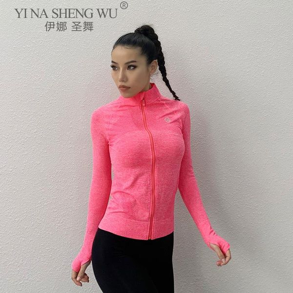 yoga outfit dry quick gym sport jackets elastic tights women's long sleeve zipper running jacket women thumb hole fitness coat sportswe
yoga outfit dry quick gym sport jackets elastic tights women's long sleeve zipper running jacket women thumb hole fitness coat sportswe