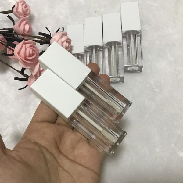 storage bottles & jars 5ml lip gloss wand tubes square frosted cap white makeup tool cosmetic container packaging clear lipgloss containers
storage bottles & jars 5ml lip gloss wand tubes square frosted cap white makeup tool cosmetic container packaging clear lipgloss containers