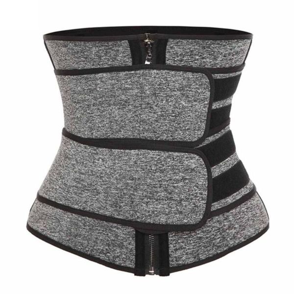 waist support neoprene sauna shaper trainer corset sweat slimming belt for women weight loss compression trimmer workout fitness, Black;gray
waist support neoprene sauna shaper trainer corset sweat slimming belt for women weight loss compression trimmer workout fitness, Black;gray