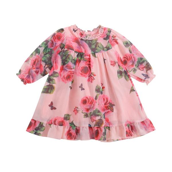 girl's dresses little girl’s casual long sleeve dress fashion flower flounce round neck a-line princess, Red;yellow
girl's dresses little girl’s casual long sleeve dress fashion flower flounce round neck a-line princess, Red;yellow