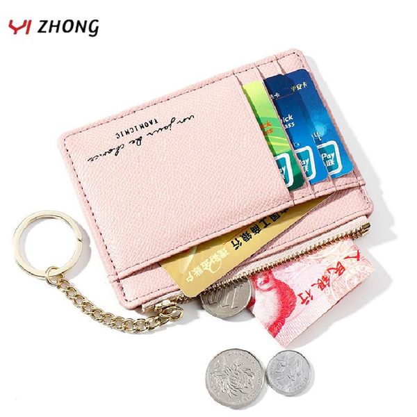 card holders yizhong mini leather luruxy id holder wallets women fashion wallet chain purse female business coin purses, Brown;gray
card holders yizhong mini leather luruxy id holder wallets women fashion wallet chain purse female business coin purses, Brown;gray