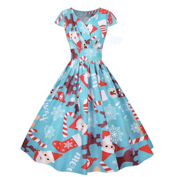 casual dresses women's autumn christmas print 1980s housewife party dress short sleeve irregular a-line robe longue femme, Black;gray
casual dresses women's autumn christmas print 1980s housewife party dress short sleeve irregular a-line robe longue femme, Black;gray