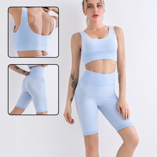 yoga outfit icclek seamless set summer workout clothes women bra gym clothing short crop high waist running leggings sports suit
yoga outfit icclek seamless set summer workout clothes women bra gym clothing short crop high waist running leggings sports suit