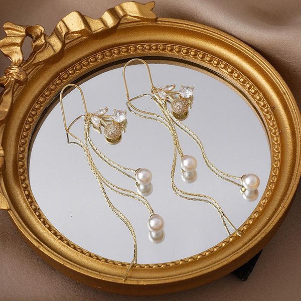 dangle & chandelier pearl drop earrings for women friends long gold chain shiny rhinestone cherry pearls tassel earring korean ear line jewe, Silver
dangle & chandelier pearl drop earrings for women friends long gold chain shiny rhinestone cherry pearls tassel earring korean ear line jewe, Silver