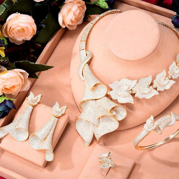 earrings & necklace kellybola dubai gorgeous butterfly bracelet ring 4pcs women's wedding banquet zircon jewelry set, Silver
earrings & necklace kellybola dubai gorgeous butterfly bracelet ring 4pcs women's wedding banquet zircon jewelry set, Silver