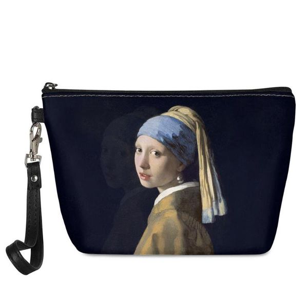 classical oil painting girl with pearl earrings pattern large capacity cosmetic case multifunction ladies handbags bags & cases
classical oil painting girl with pearl earrings pattern large capacity cosmetic case multifunction ladies handbags bags & cases
