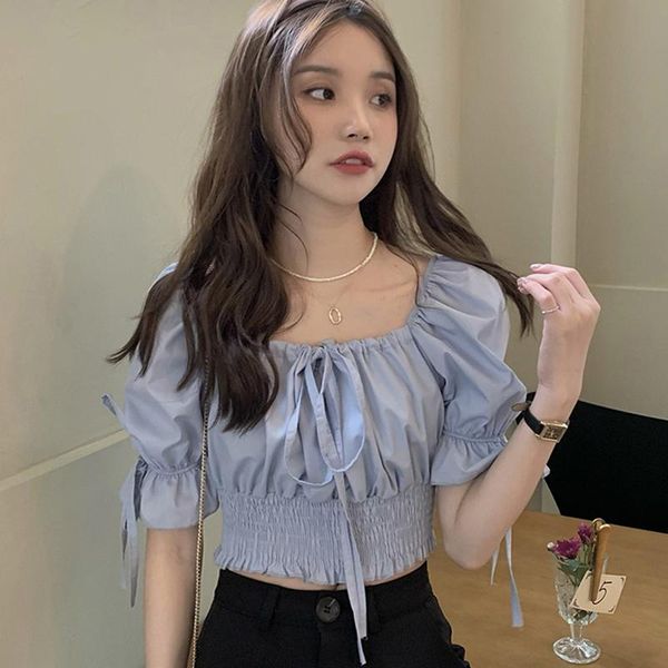 women's blouses & shirts summer slim blouse women puff sleeve chiffon lady shirt white chemisier femme 2021 fashion camisas mujer blus
women's blouses & shirts summer slim blouse women puff sleeve chiffon lady shirt white chemisier femme 2021 fashion camisas mujer blus