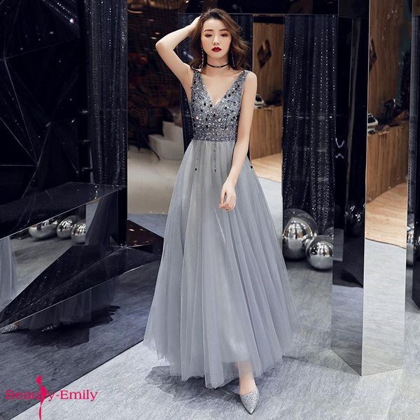 party dresses beauty-emily v neck sequins evening long sleeveless beads appliques prom gowns pleated formal dress vestidos, White;black
party dresses beauty-emily v neck sequins evening long sleeveless beads appliques prom gowns pleated formal dress vestidos, White;black