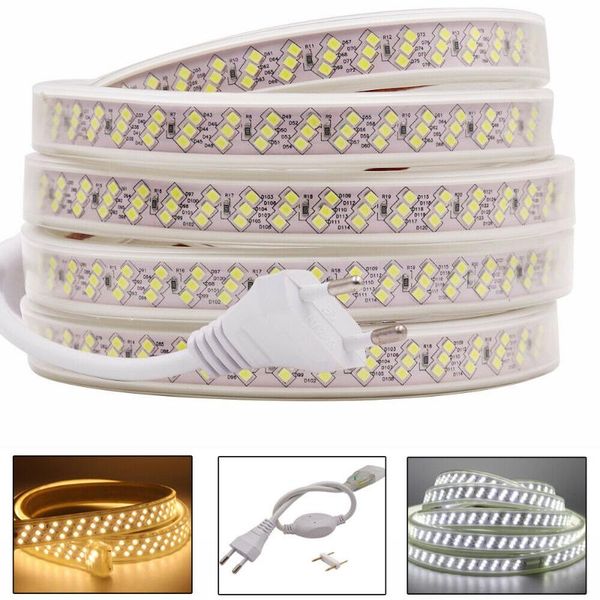 strips 220v 2835 led strip three row 276leds/m waterproof flexible tape light lamp kitchen decoration with plug lights for room
strips 220v 2835 led strip three row 276leds/m waterproof flexible tape light lamp kitchen decoration with plug lights for room