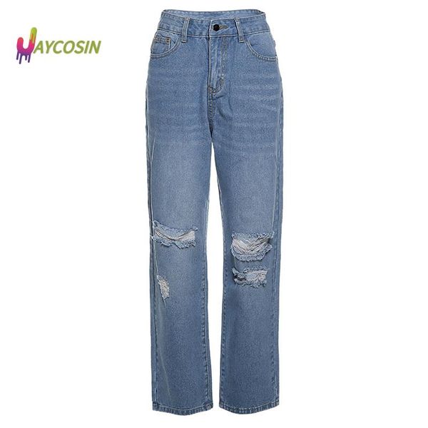 women's jeans for women button high waist pocket solid color trousers loose denim pants casual baggy streetwear, Blue
women's jeans for women button high waist pocket solid color trousers loose denim pants casual baggy streetwear, Blue