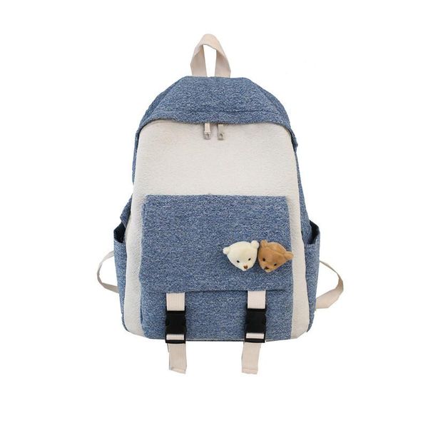 backpack schoolbag female korean high school student buckle japanese simple cute girl junior college
backpack schoolbag female korean high school student buckle japanese simple cute girl junior college
