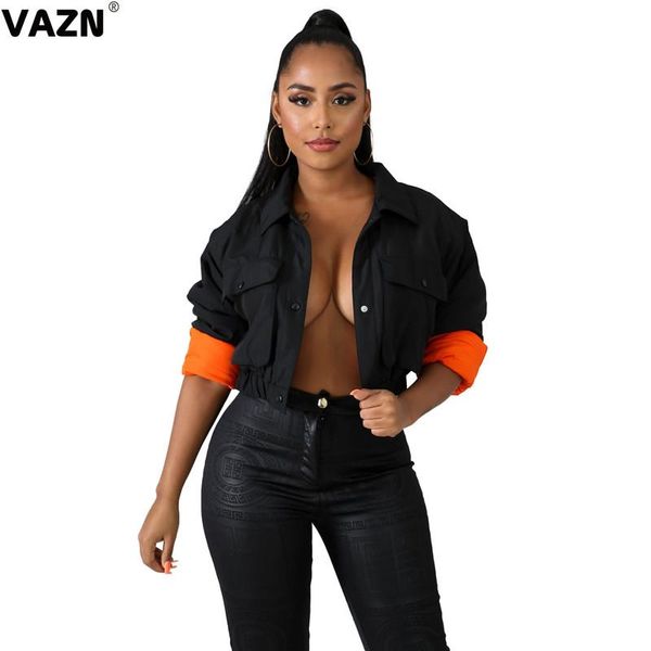 autumn street jackets young daily solid designer full sleeve women slim short outwears women's, Black;brown
autumn street jackets young daily solid designer full sleeve women slim short outwears women's, Black;brown