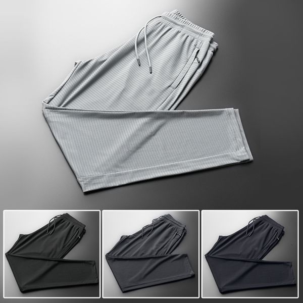 silk ice men's pants loose casual thin 2021 summer fast drying sports trend air conditioning wear, Black
silk ice men's pants loose casual thin 2021 summer fast drying sports trend air conditioning wear, Black