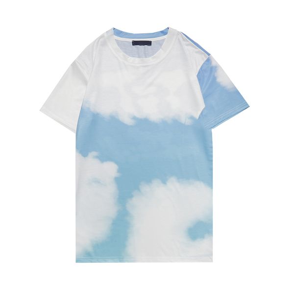 2021 womens summer t-shirt fishion priting tee men's and women's wear short sleeve breathable white and blue color size -xxl
2021 womens summer t-shirt fishion priting tee men's and women's wear short sleeve breathable white and blue color size -xxl