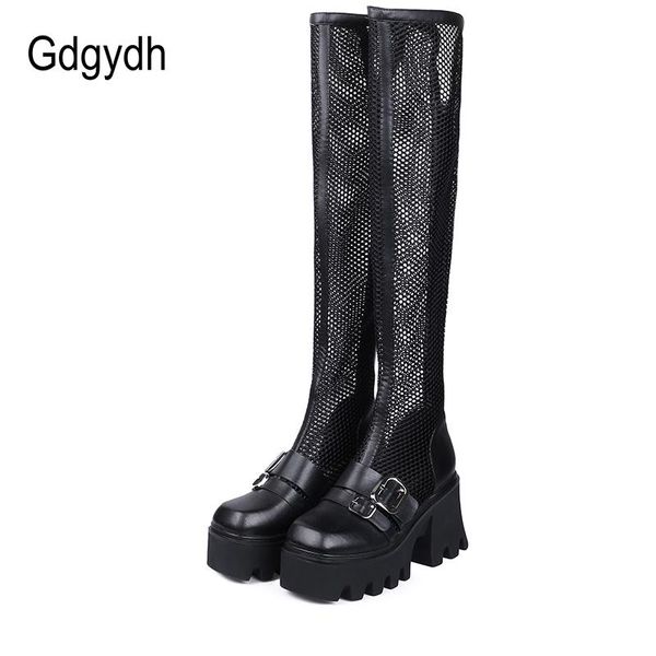 boots gdgydh 2021 spring summer over the knee high block heel white breathable mesh platform women genuine leather, Black
boots gdgydh 2021 spring summer over the knee high block heel white breathable mesh platform women genuine leather, Black